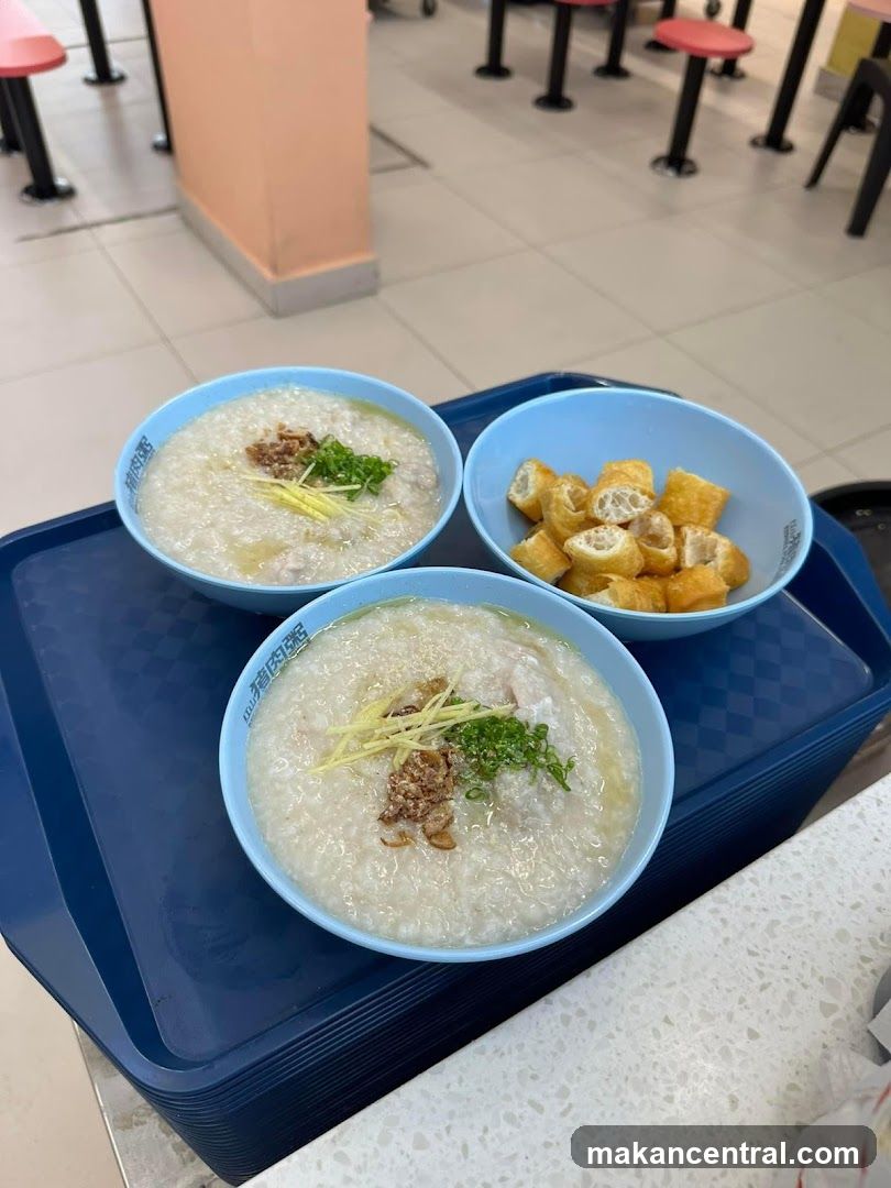 Congee with Fried Dough Sticks