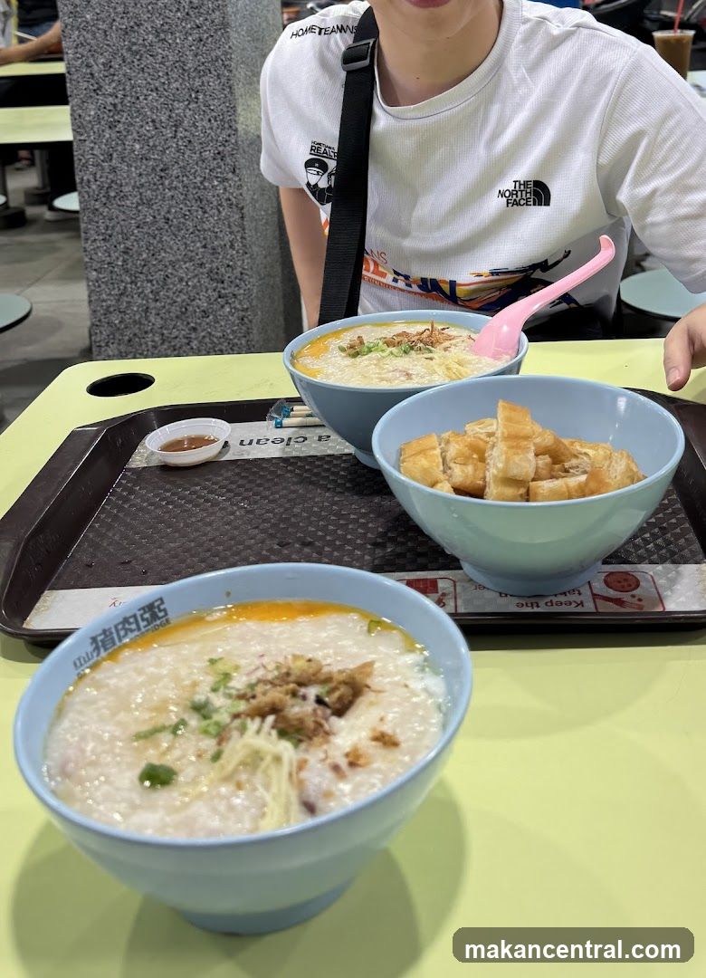 Congee and Fried Dough Sticks