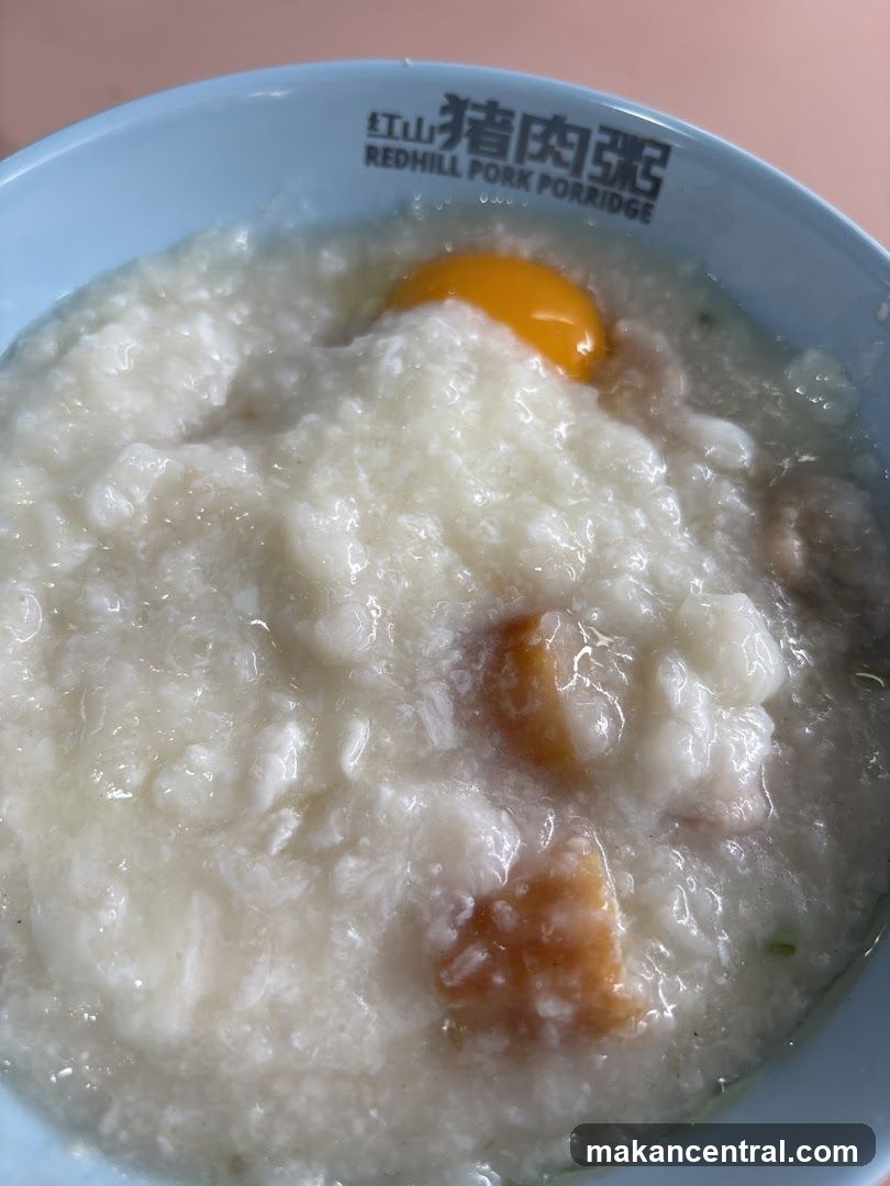 Pork Porridge with Egg