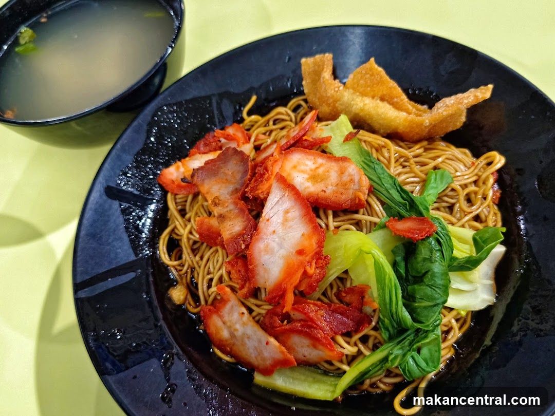 Noodles with Char Siu and Wonton