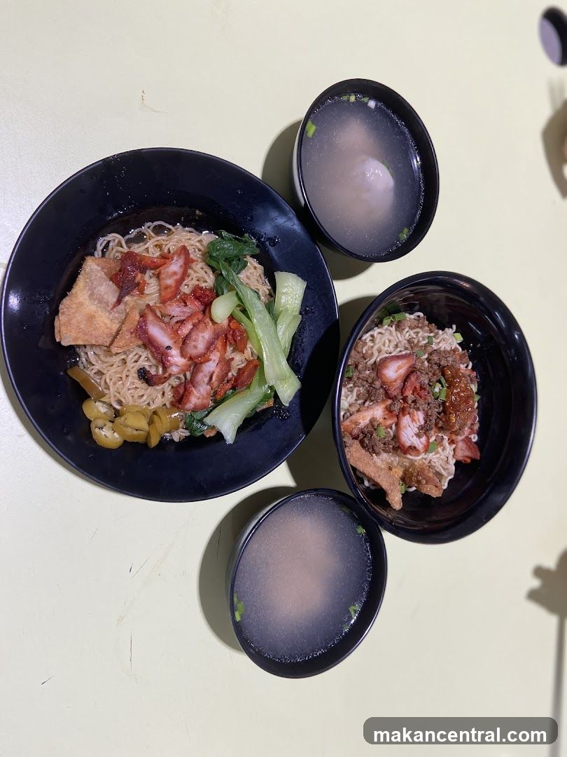 Noodle Dishes with Soup