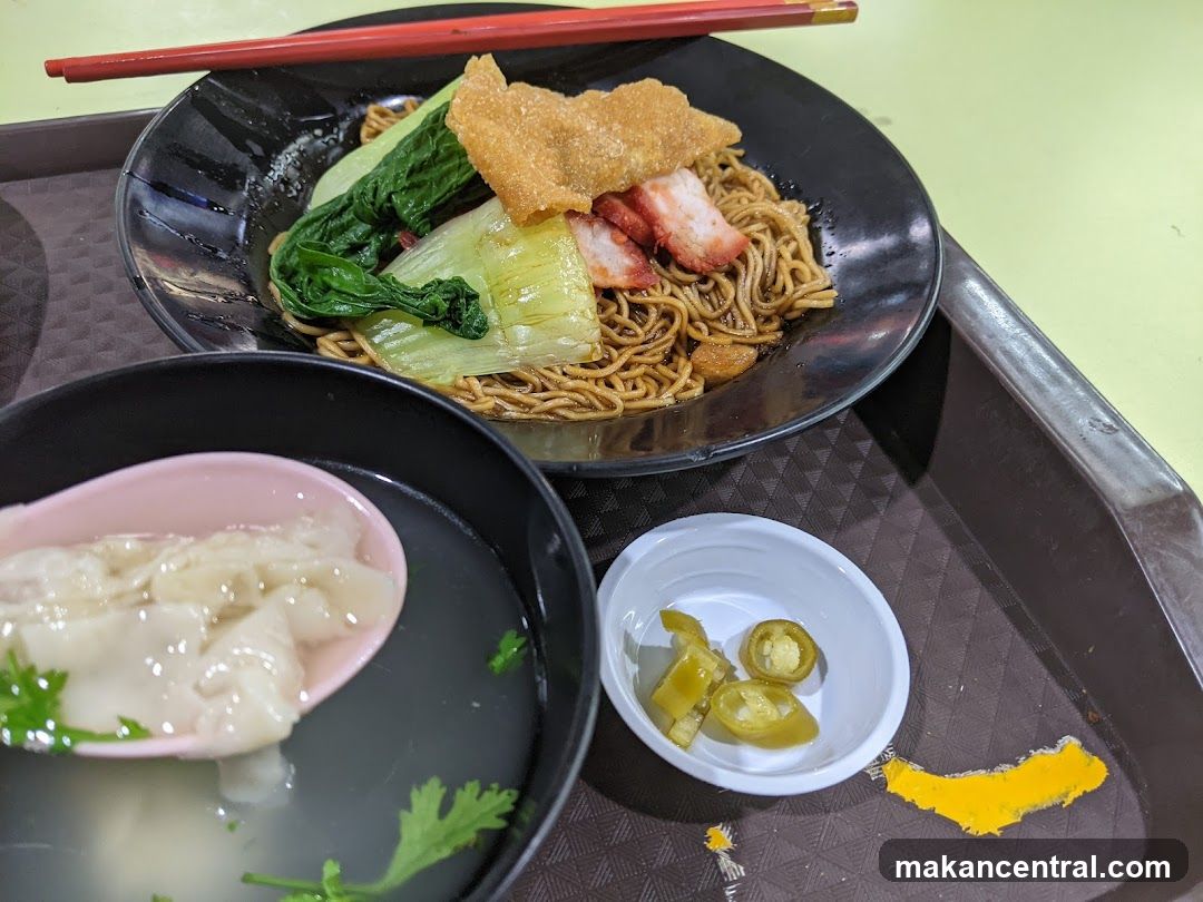 Noodles with Char Siu and Wontons