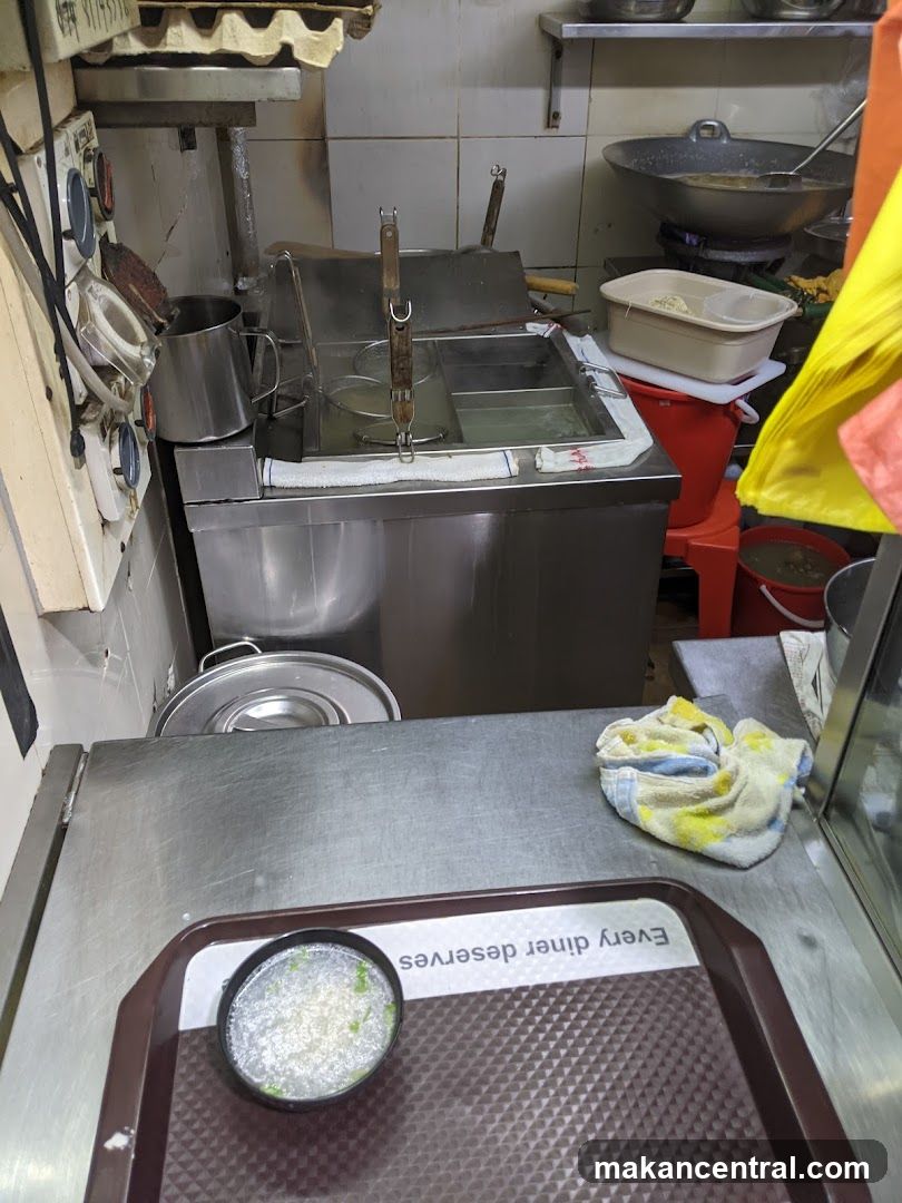 Kitchen Counter with Food Preparation Area