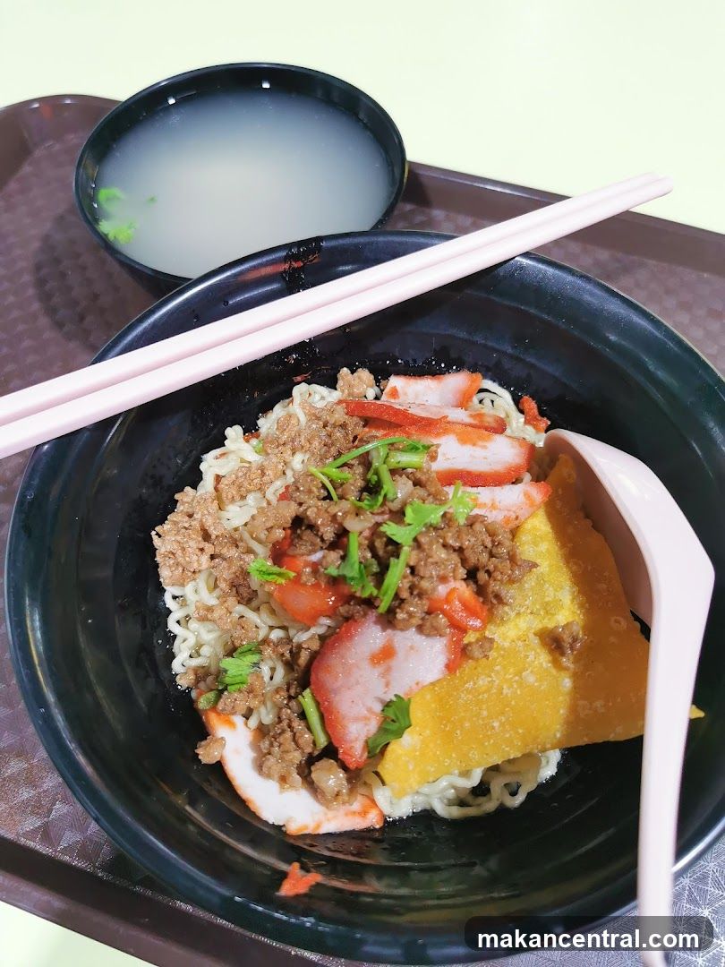 Noodles with Char Siu and Wonton