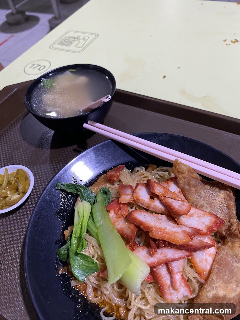 Noodles with Char Siu and Wontons