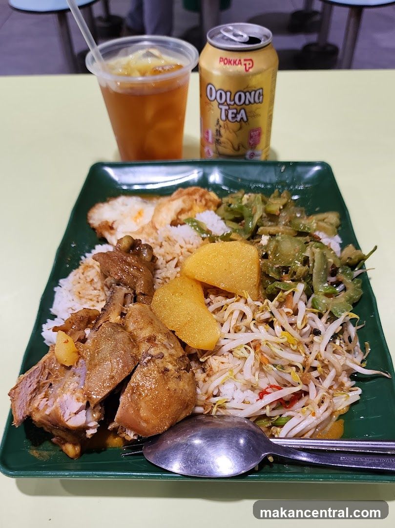 Meal with Oolong Tea