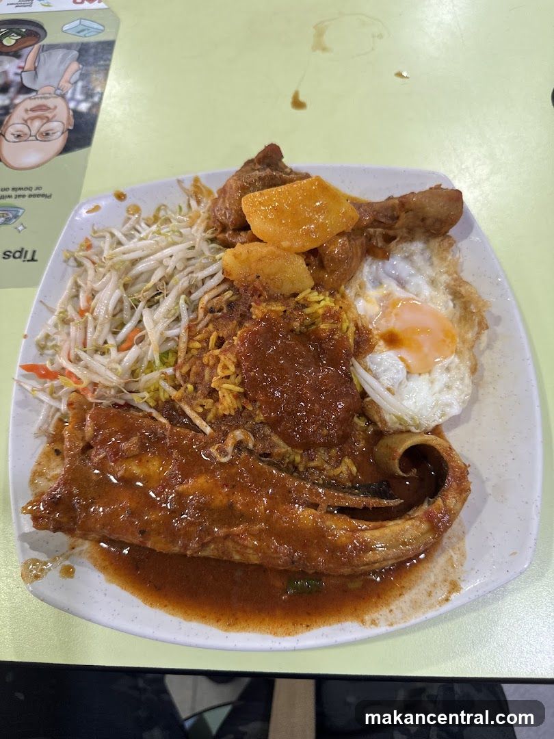 Fish and Rice Plate