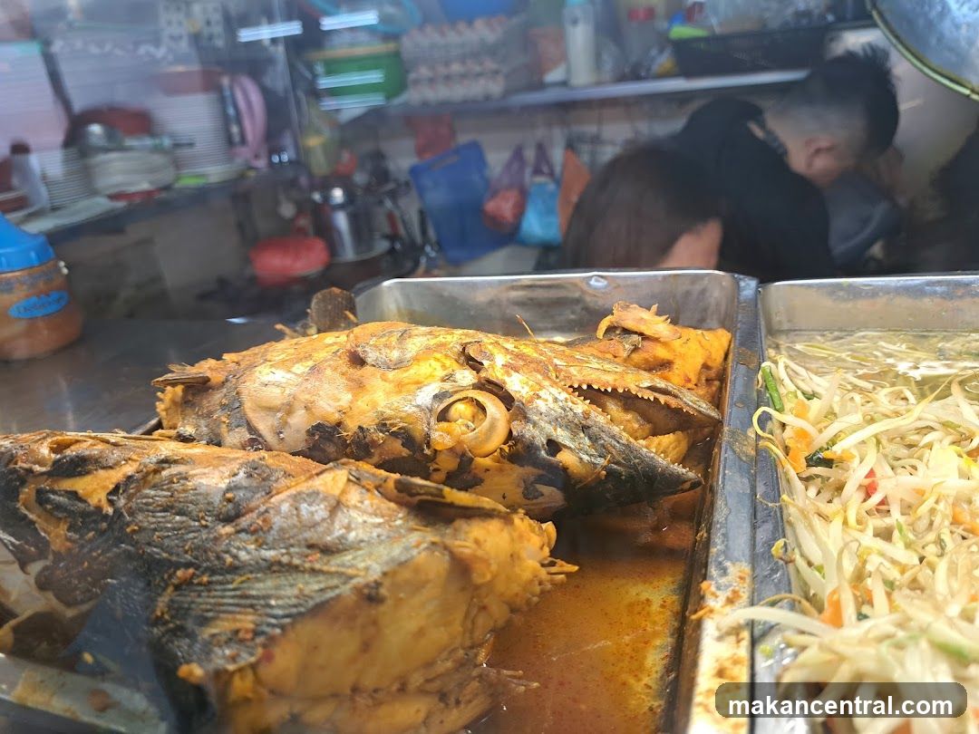 Cooked Fish and Vegetables