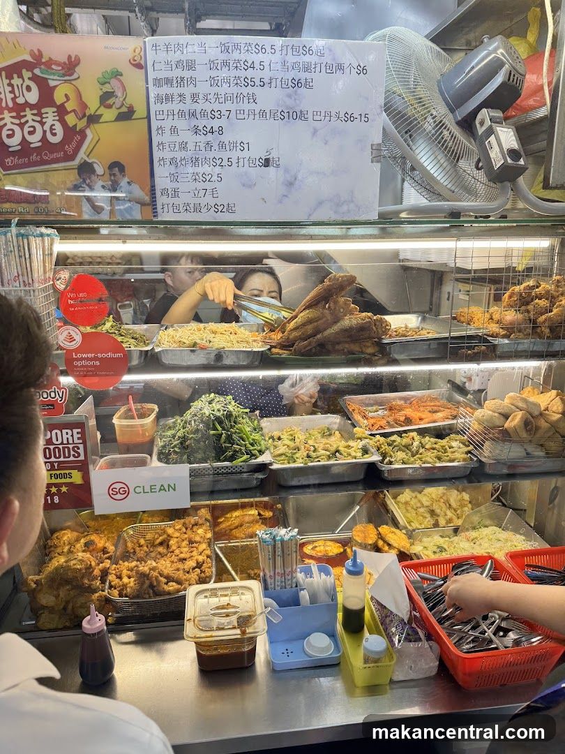 Food Stall Display