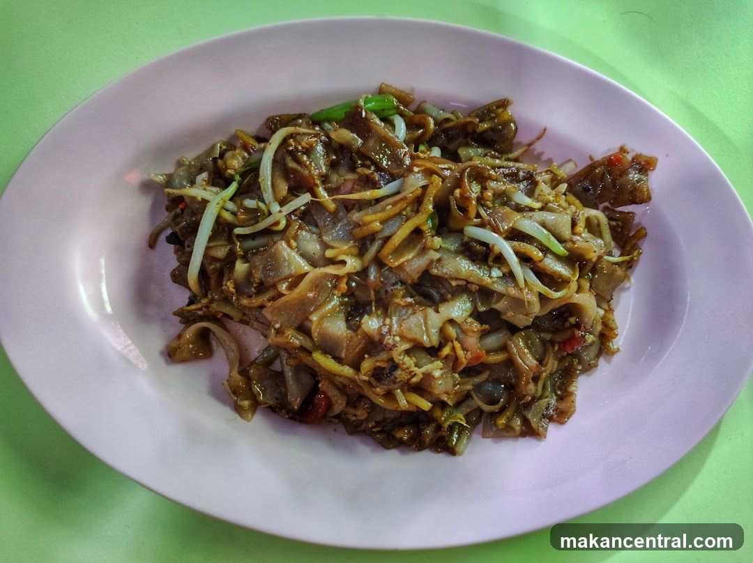 Plate of Stir-Fried Noodles