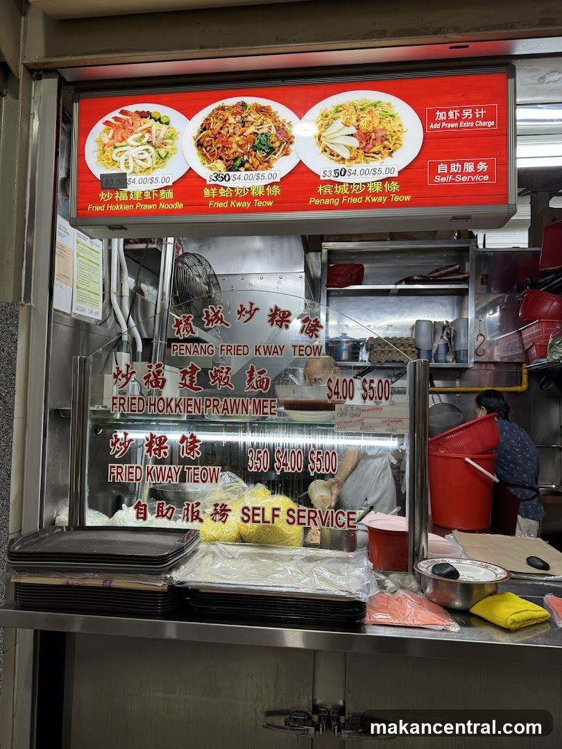 Food Stall Menu