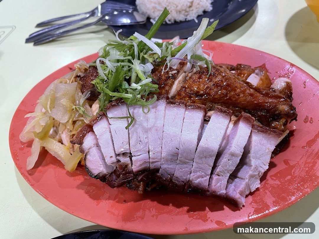 Roast Pork and Duck Rice