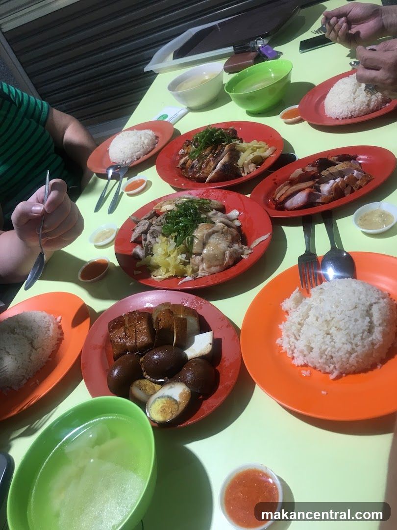 Hainanese Chicken Rice Meal