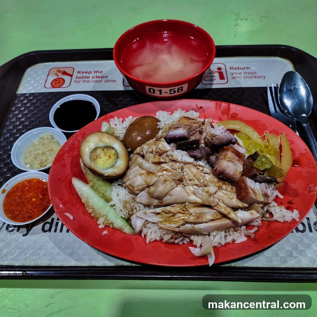 Chicken Rice Platter