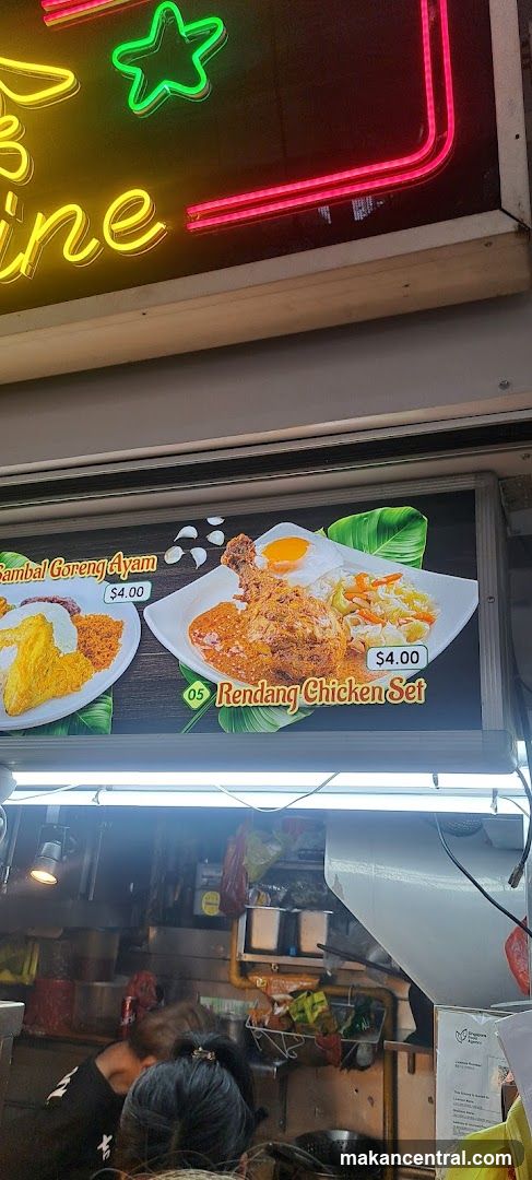 Food Stall Menu Display
