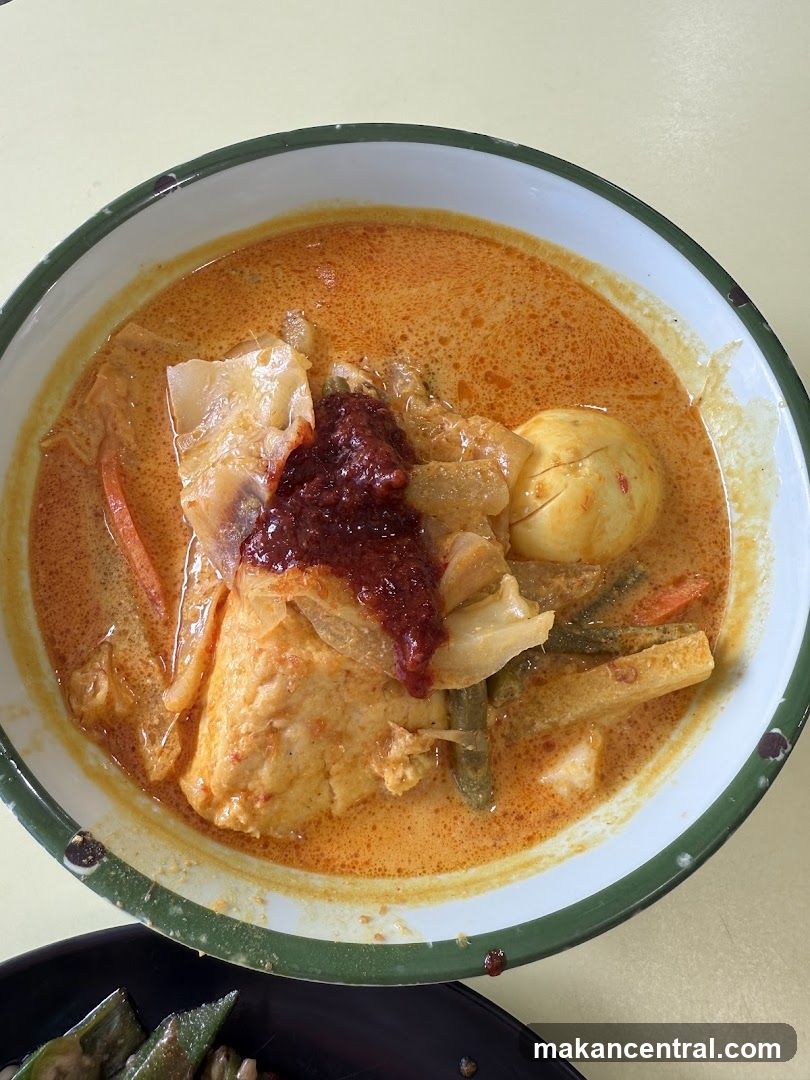 Lontong Dish