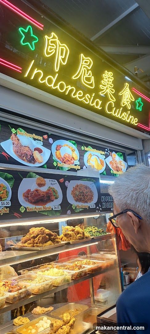 Indonesian Cuisine Food Stall