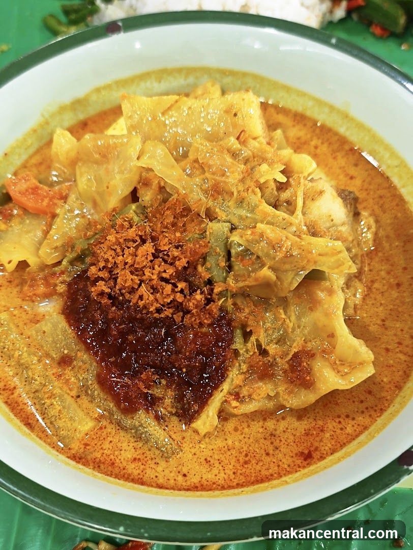 Lontong with Curry