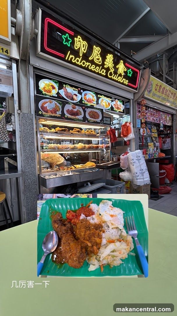 Indonesian Cuisine Food Stall