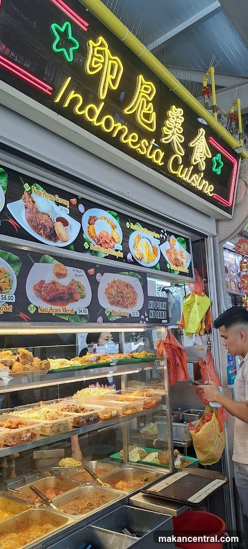 Indonesian Cuisine Food Stall