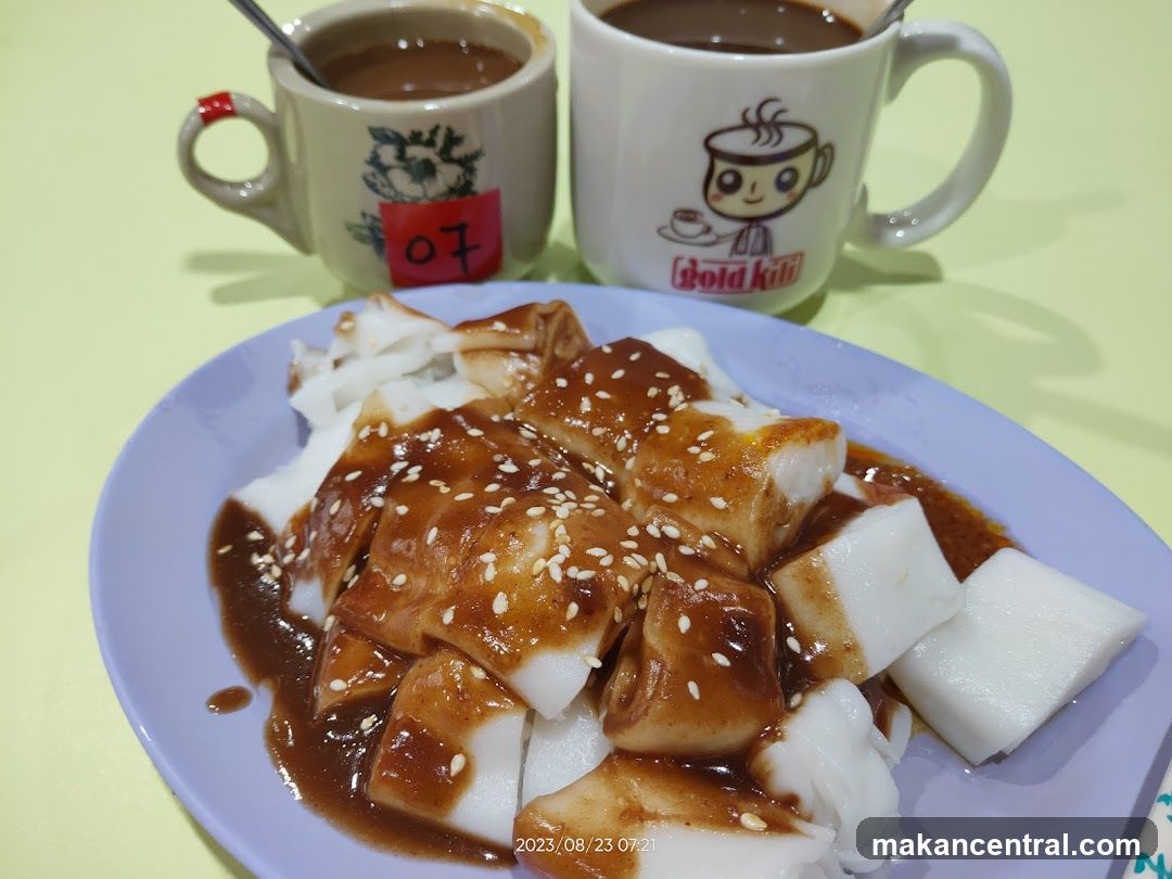 Chee Cheong Fun with Coffee