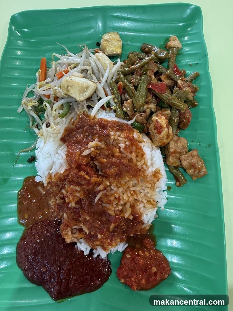 Rice with Mixed Dishes
