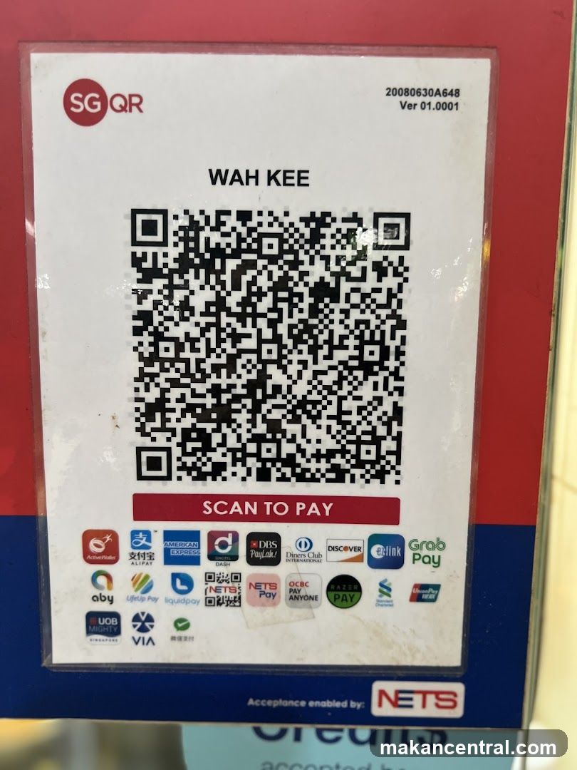 QR Code Payment Sign