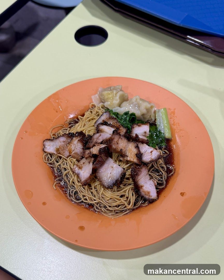 Noodles with Char Siu and Wontons