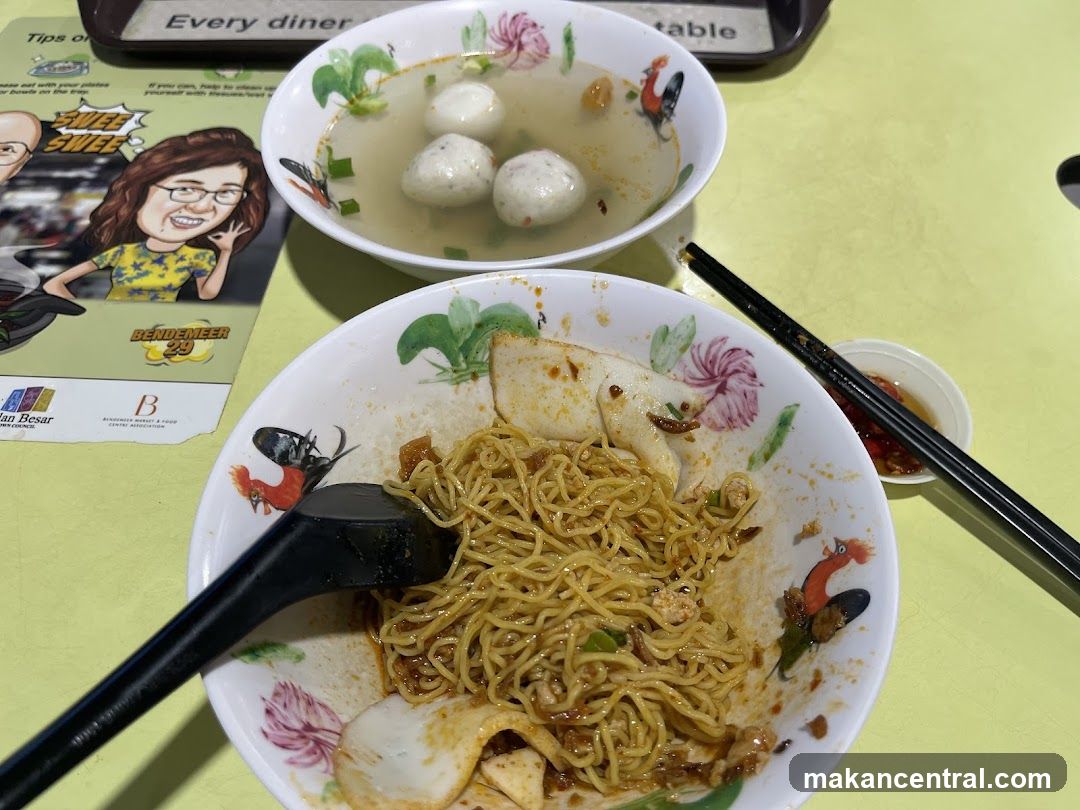 Noodles and Fishball Soup