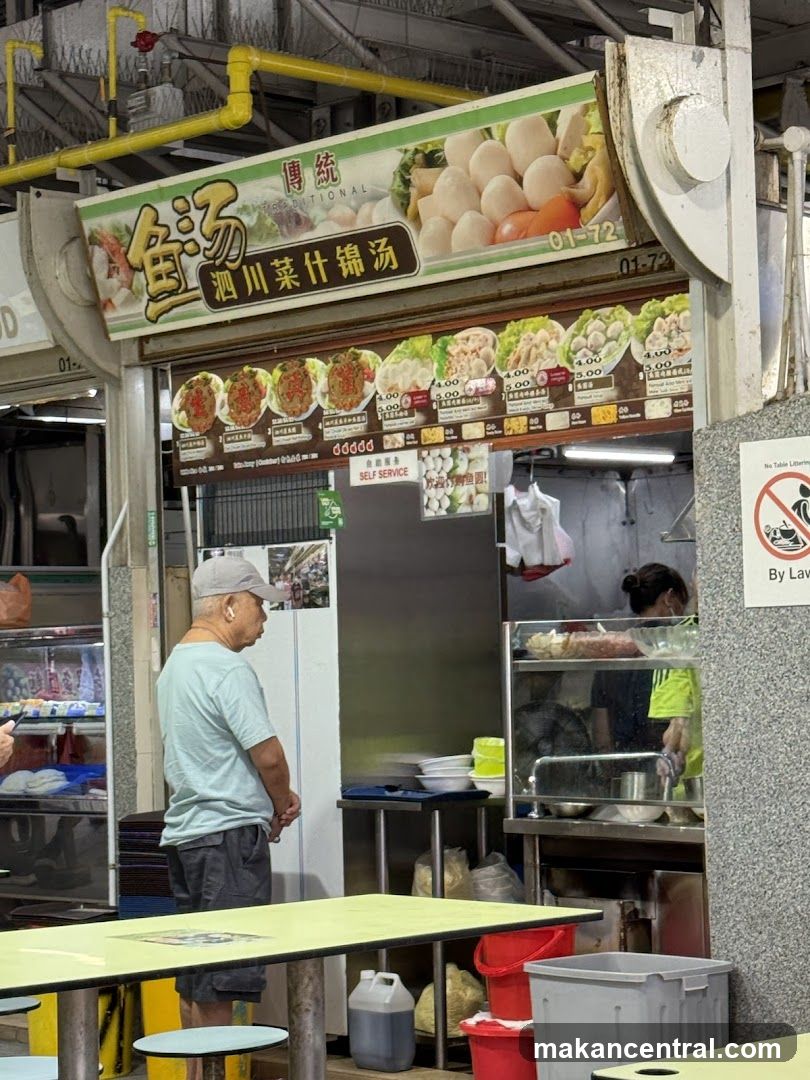 Food Stall with Menu
