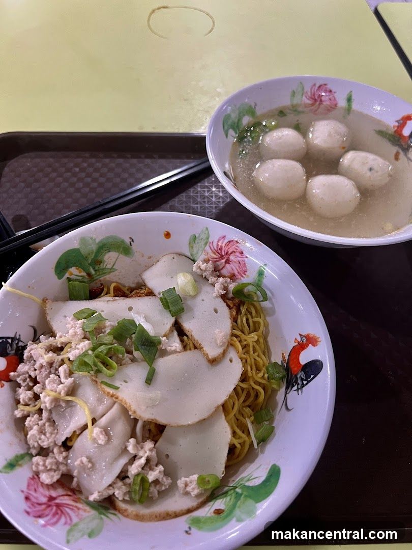 Noodles and Fish Balls