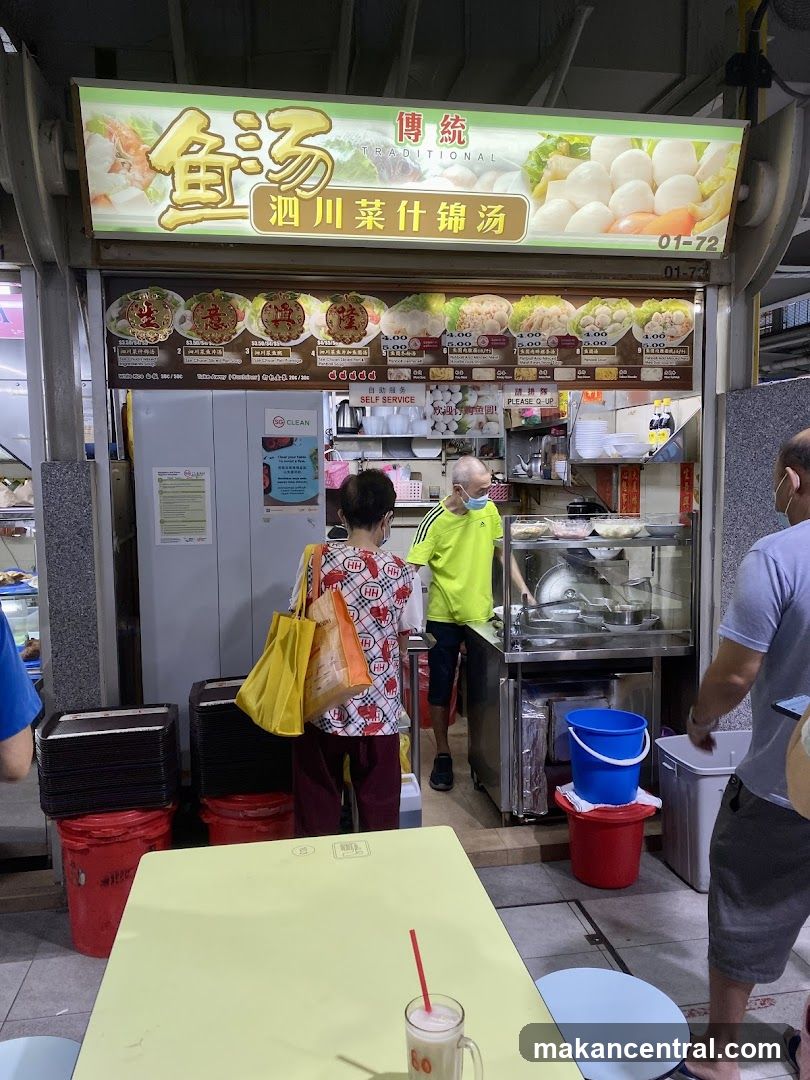 Traditional Fish Soup Stall