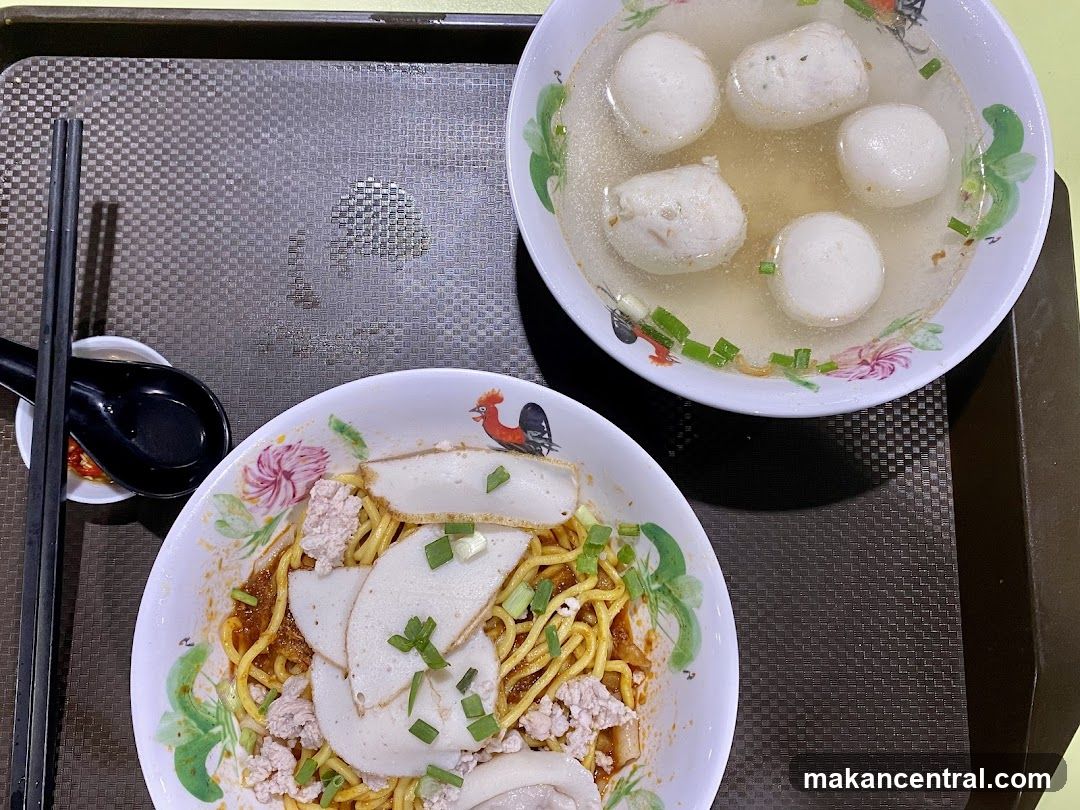 Noodles and Fishball Soup