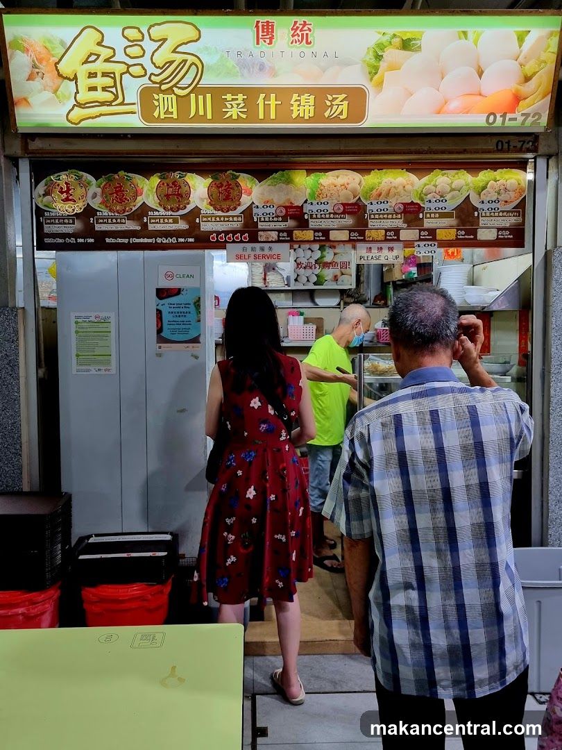 Traditional Fish Soup Stall