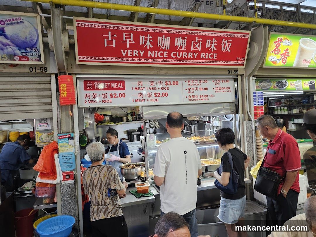 Food Stall with Menu