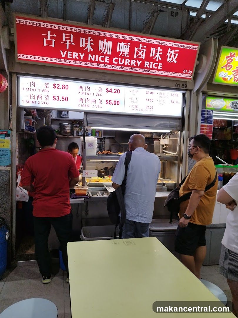 Very Nice Curry Rice Menu