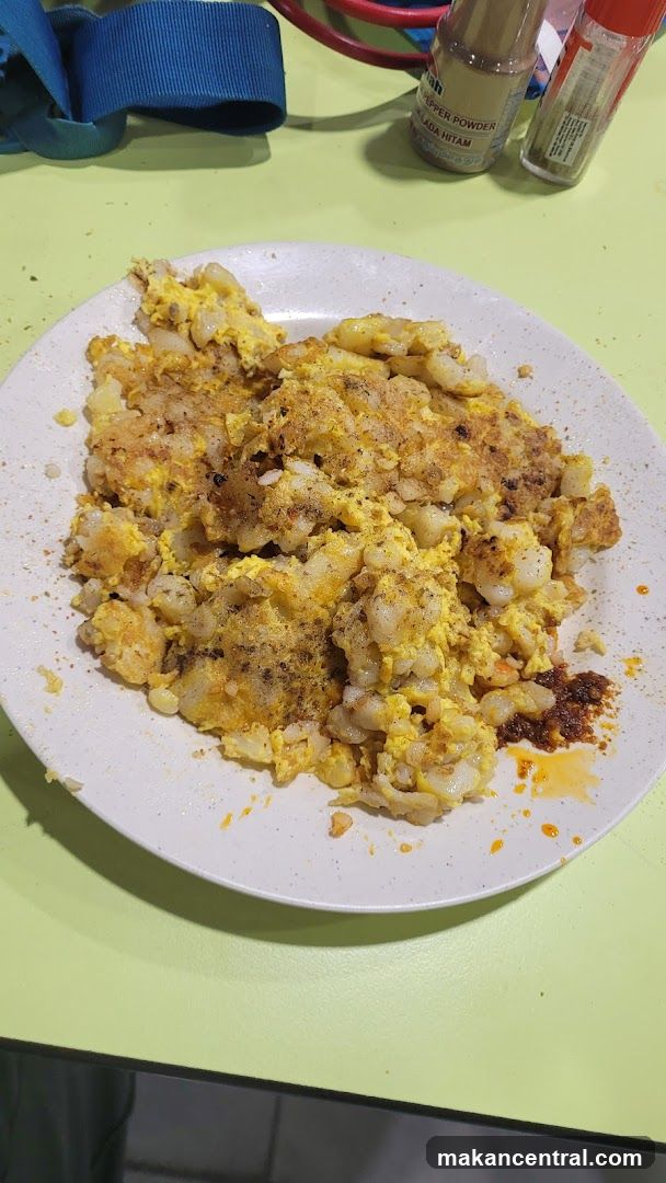 Fried Radish Cake with Egg