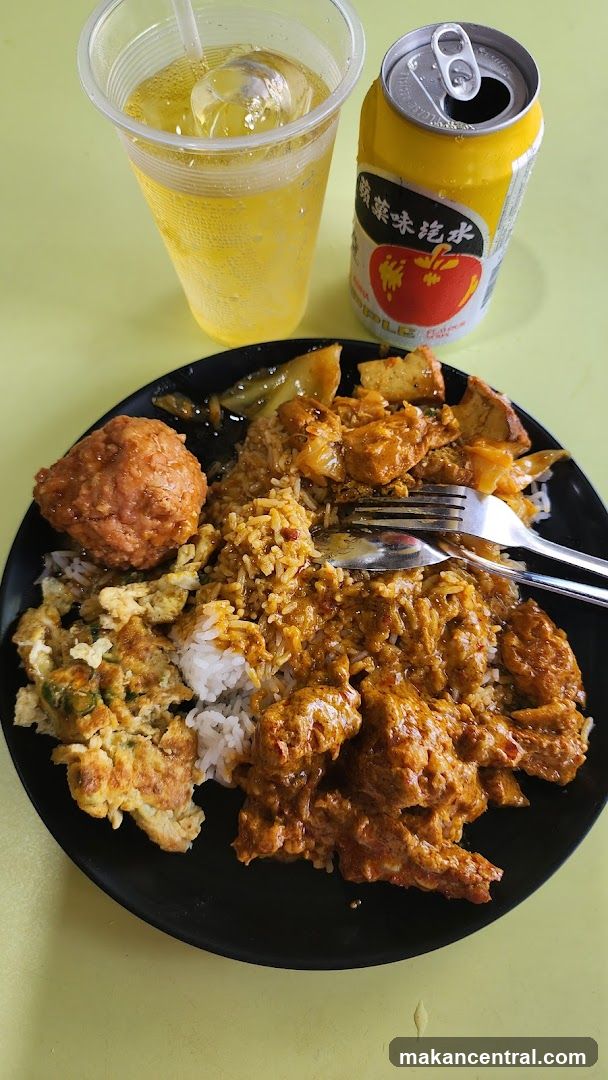 Plate of food with drink