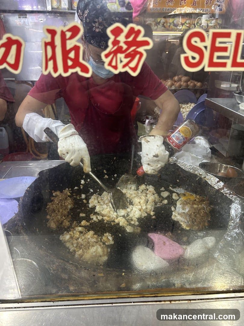 Street Food Vendor Cooking