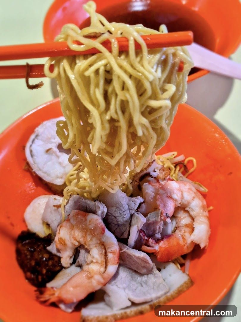 Noodles with Shrimp and Pork
