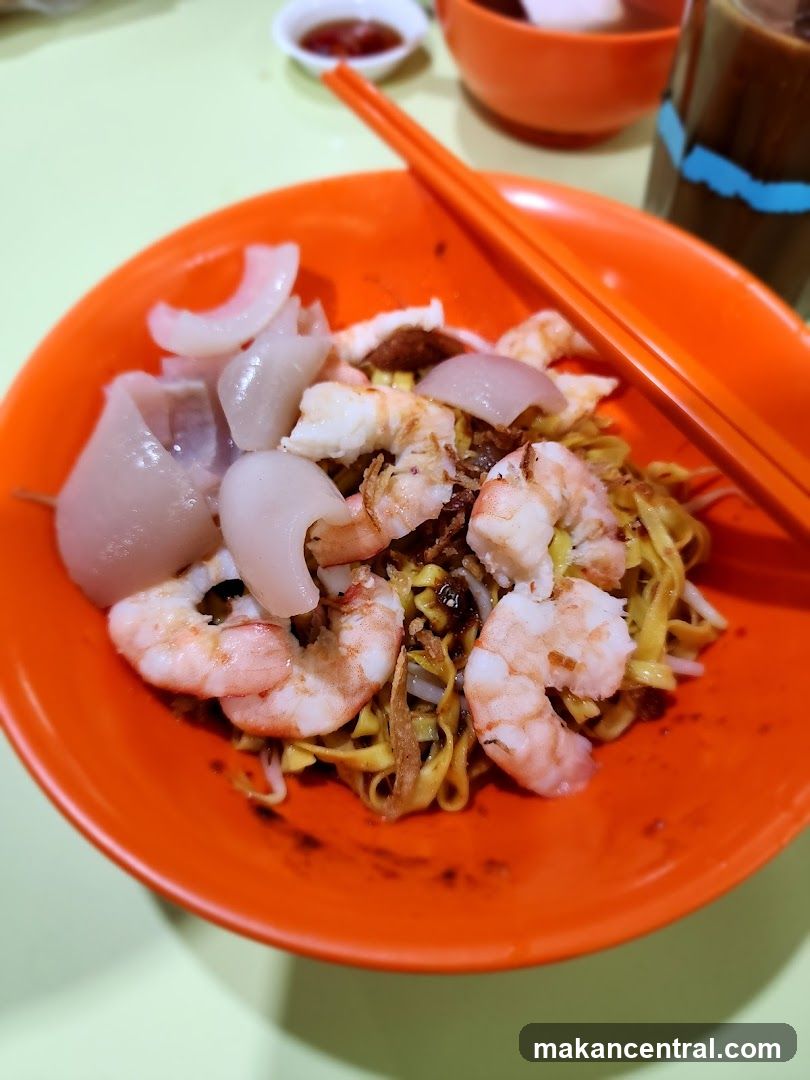 Noodles with Shrimp and Squid