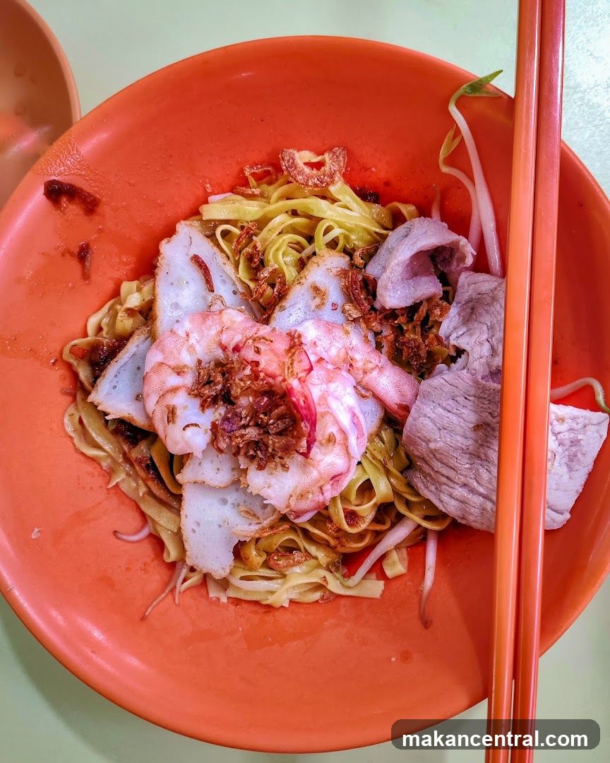 Noodles with Shrimp and Pork