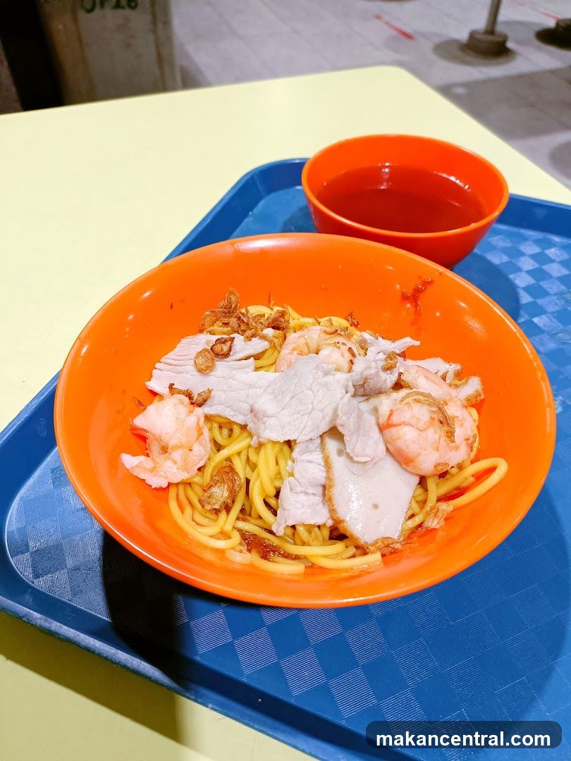 Noodles with Shrimp and Pork