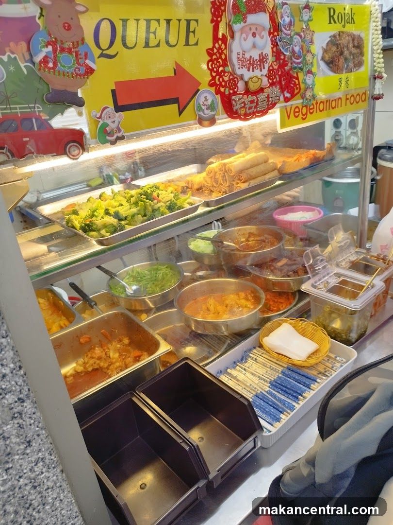 Vegetarian Food Stall