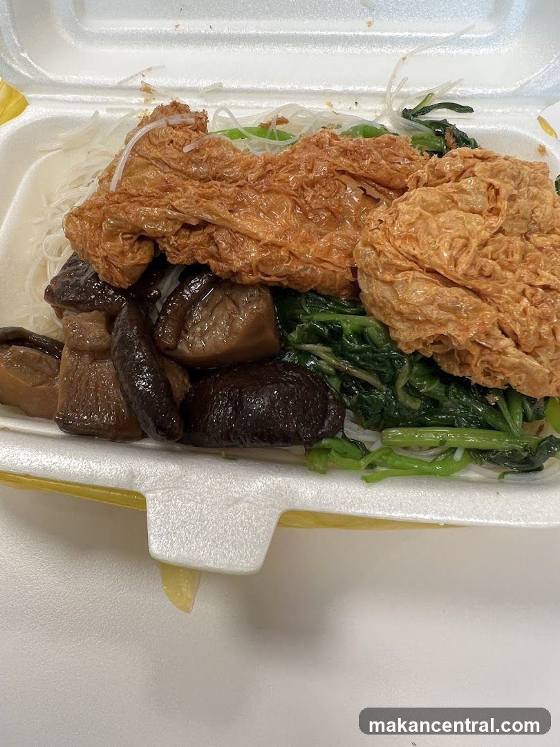 Takeout Container with Food
