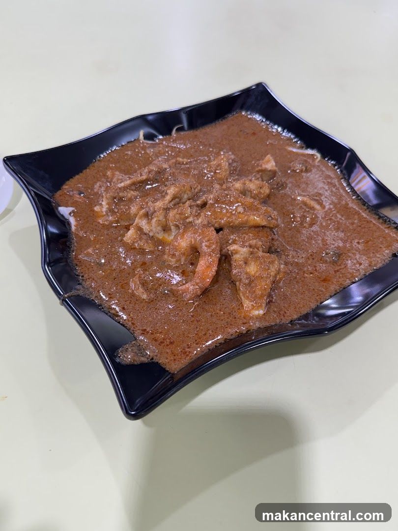 Shrimp and Noodles in Sauce