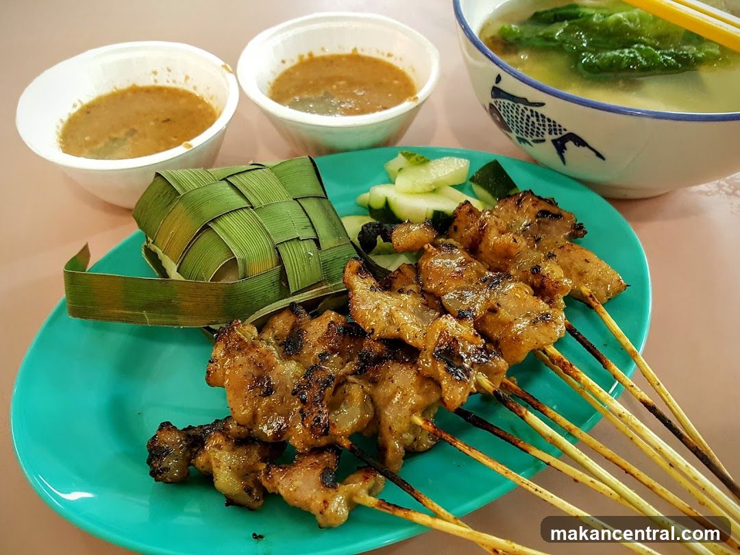 Satay with Peanut Sauce and Soup