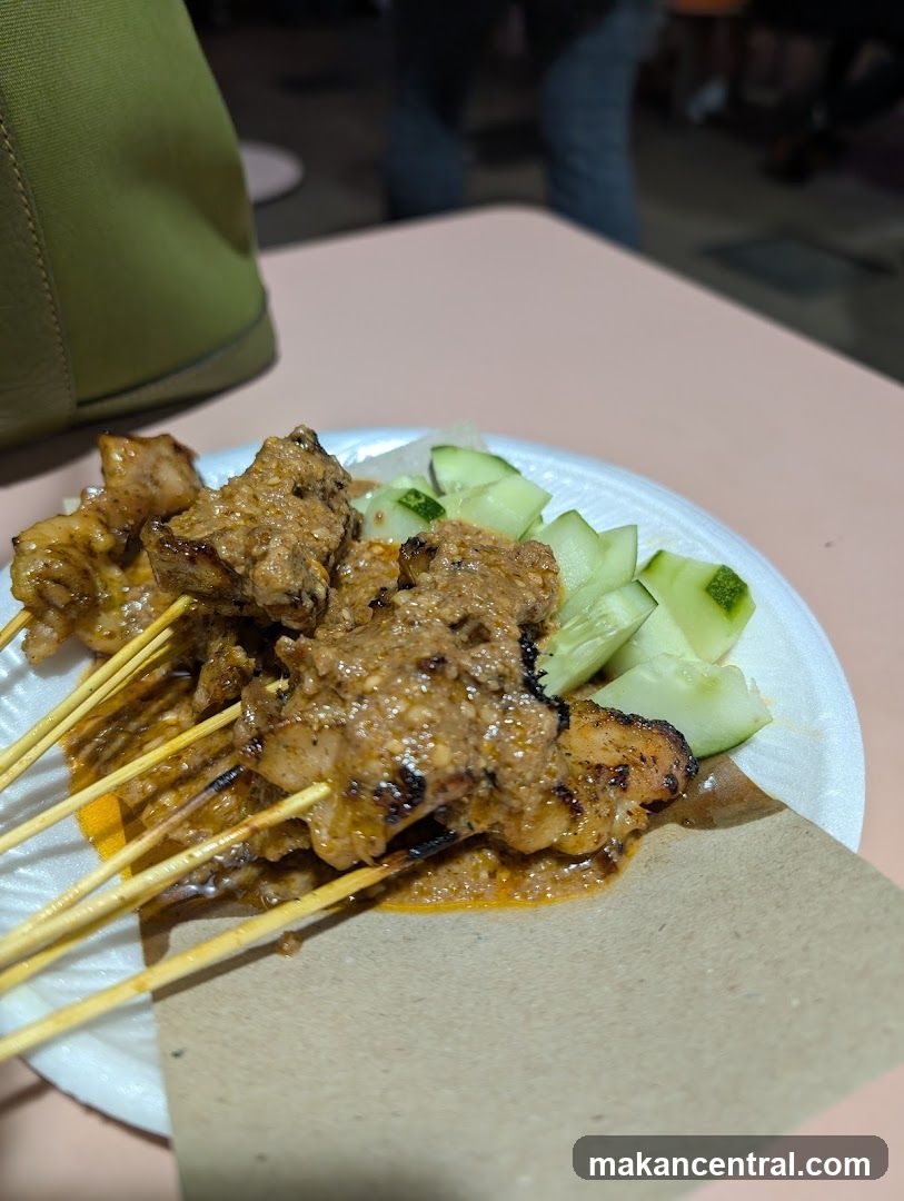 Chicken Satay with Peanut Sauce