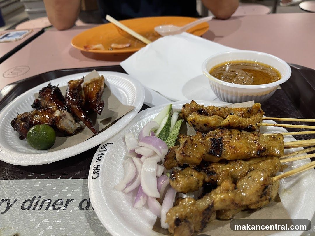 Satay and Chicken Wings