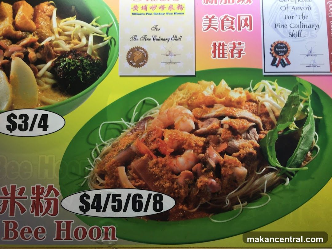 Food Menu Display